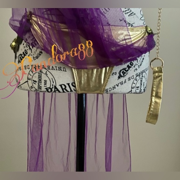 Sexy genie belly dancer lingerie costume valentines - Picture 6 of 9